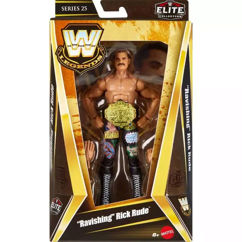 WWE Elite Ultimate Warrior - Action figure Wrestlemania 12 Wrestling