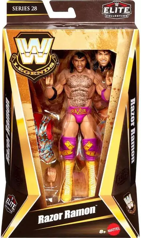 WWE Wrestling Elite Collection Legends Series 28 Razor Ramon Exclusive Action Figure