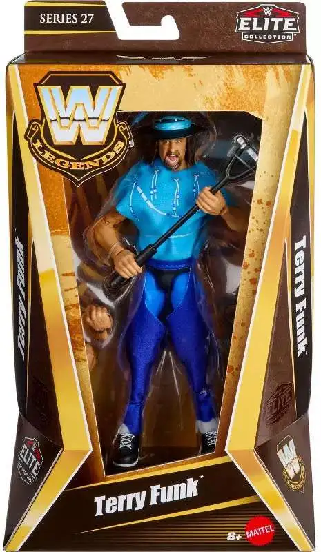 WWE Wrestling Elite Collection Legends Series 27 Terry Funk Exclusive Action Figure [Damaged Package]