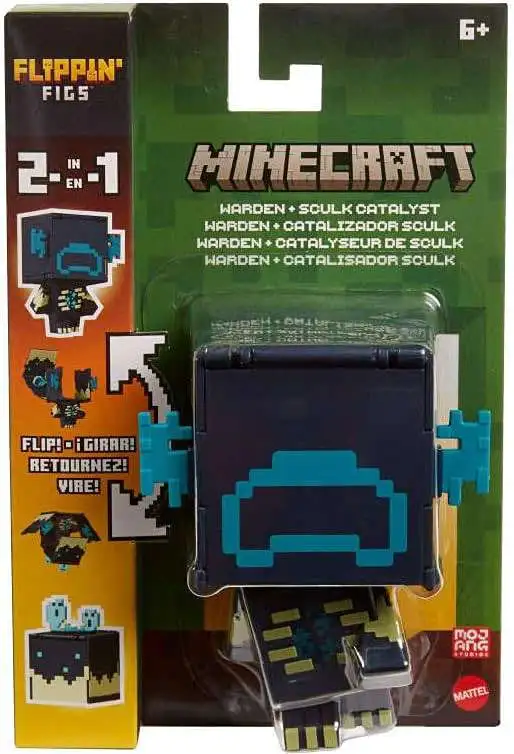 Minecraft Flippin' Figs Warden & Sculk Catalyst Action Figure