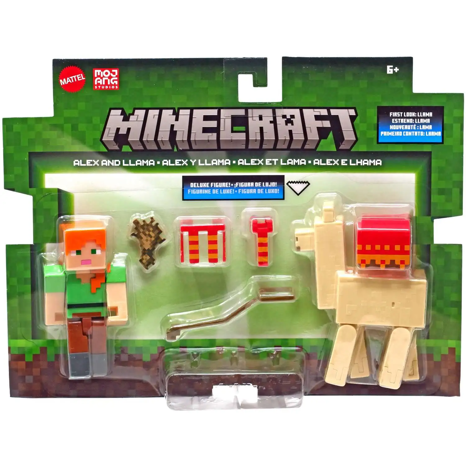 Minecraft Alex & llama Action Figure 2-Pack