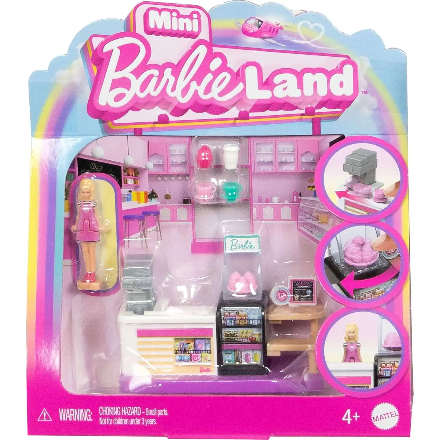 Mini BarbieLand Bakery 1.5-Inch Mini Playset
