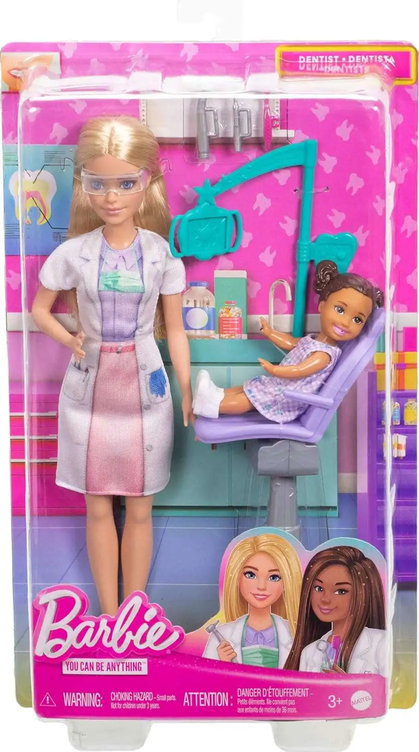 Barbie You Can Be Anything Dentist 13.25-Inch Doll