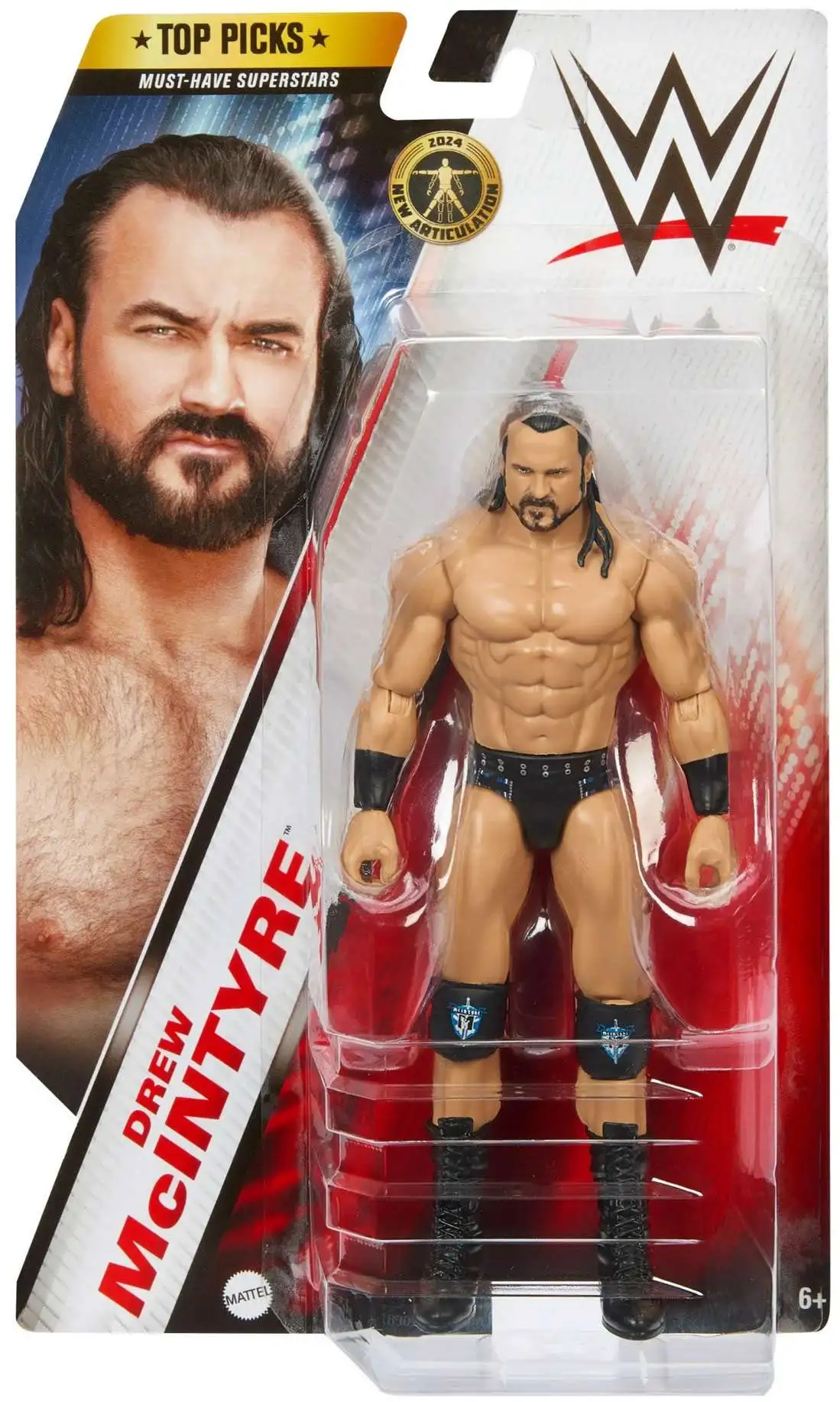 WWE Wrestling Top Picks 2025 Main Event Series Drew McIntyre Action Figure