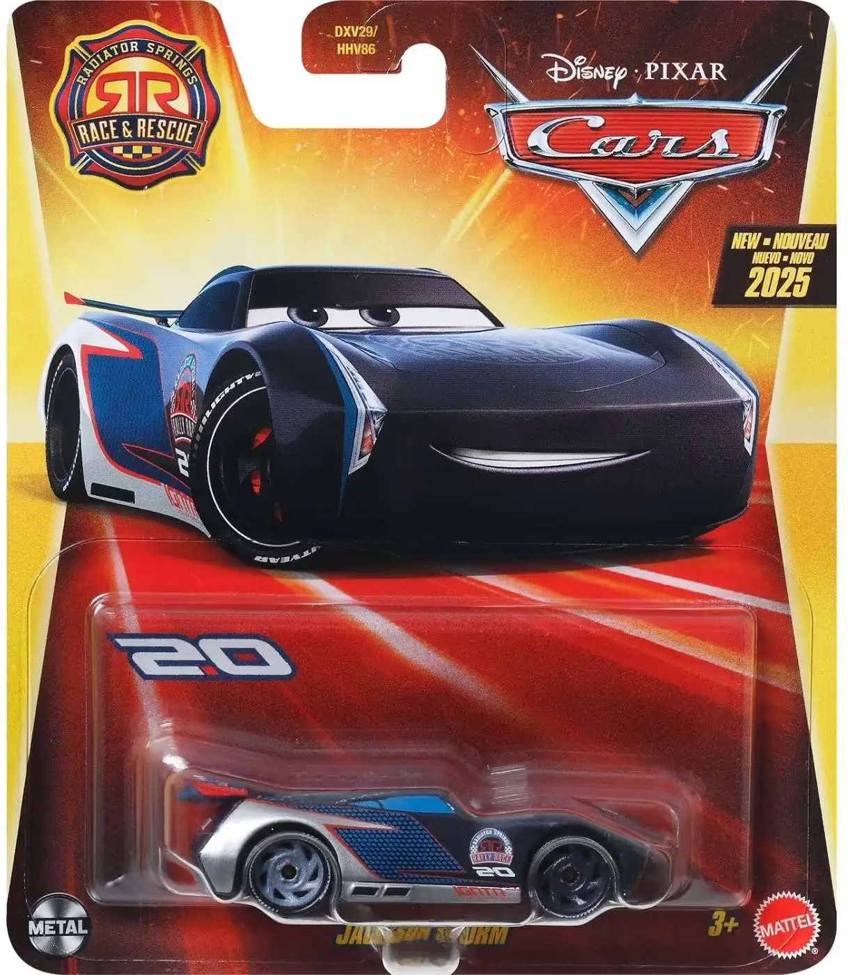 Disney / Pixar Cars Metal Race & Rescue Jackson Storm Diecast Car
