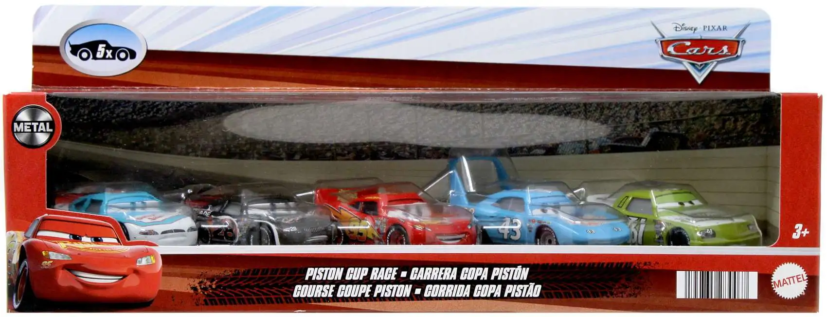 Disney Pixar Cars Piston Cup Race 155 Die Cast Car 5-Pack James
