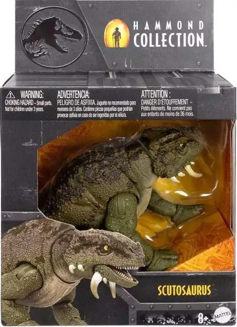 Jurassic World Hammond Collection Scutosaurus Action Figure