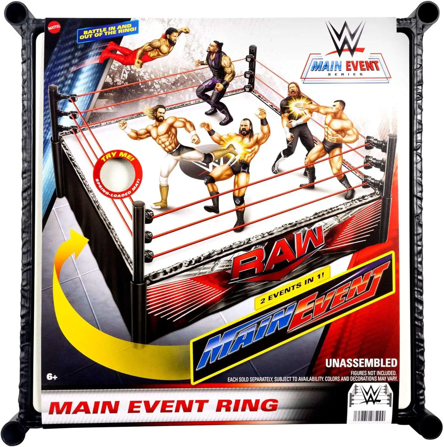WWE Wrestling Main Event Ring Superstar Ring