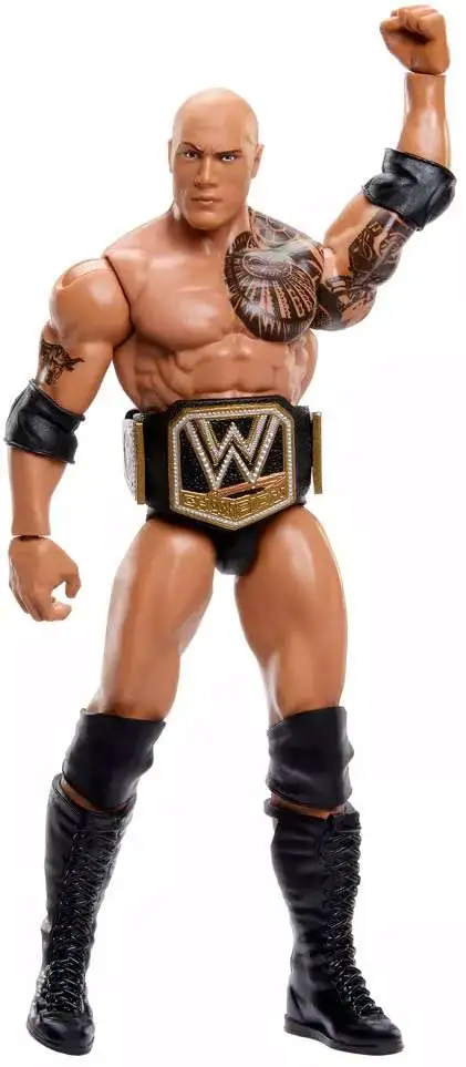 WWE Wrestling Main Event Champions The Rock 6 Action Figure WWE