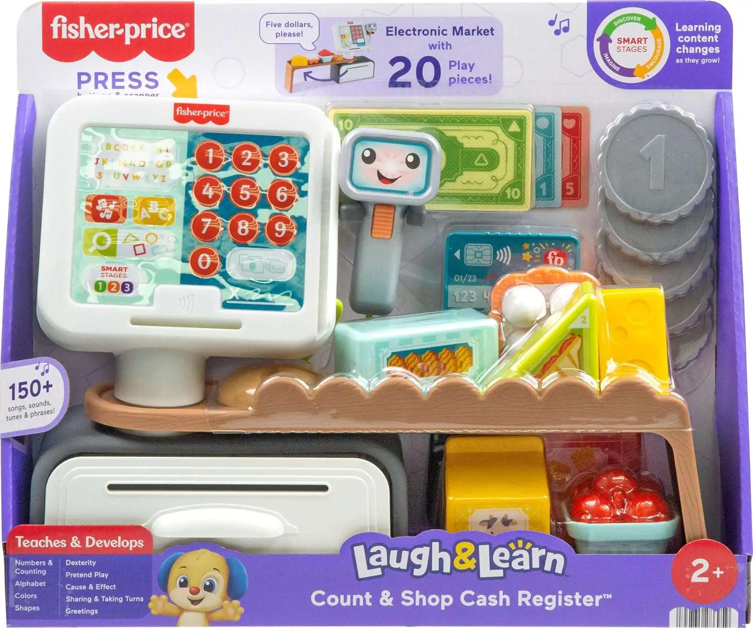 Fisher Price Laugh & Learn Count & Shop Cash Register