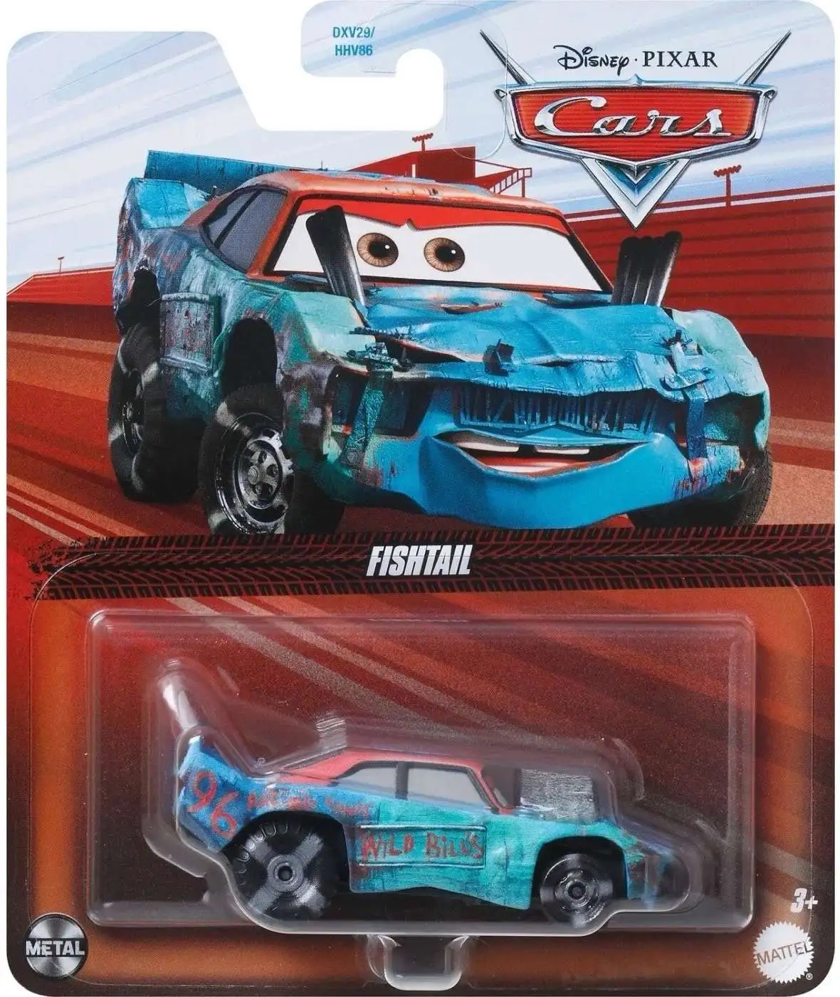 Disney / Pixar Cars Metal Fishtail Diecast Car