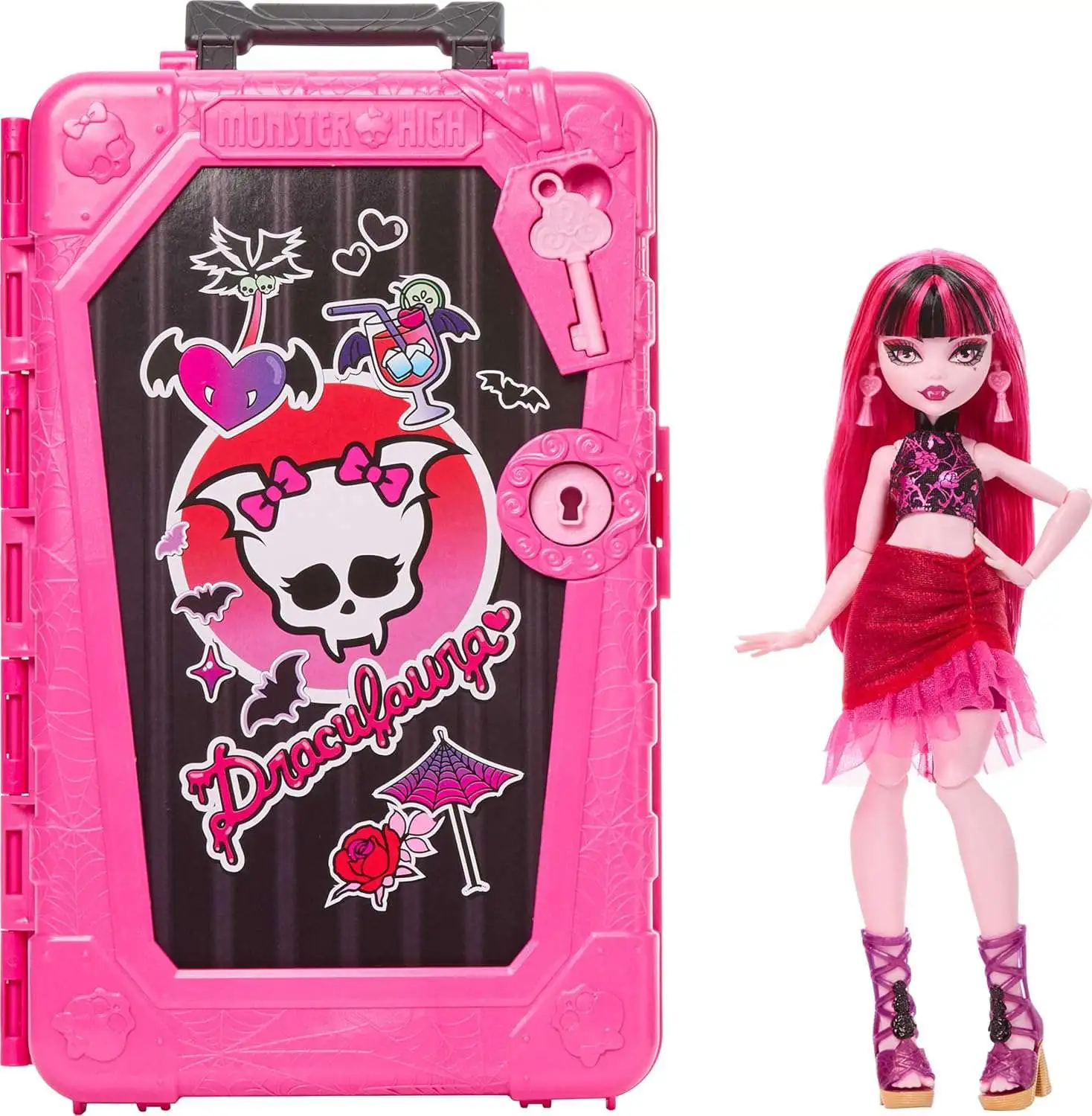 Monster High Skulltimate Secrets Destination Gore-Geous Oasis Draculaura Doll