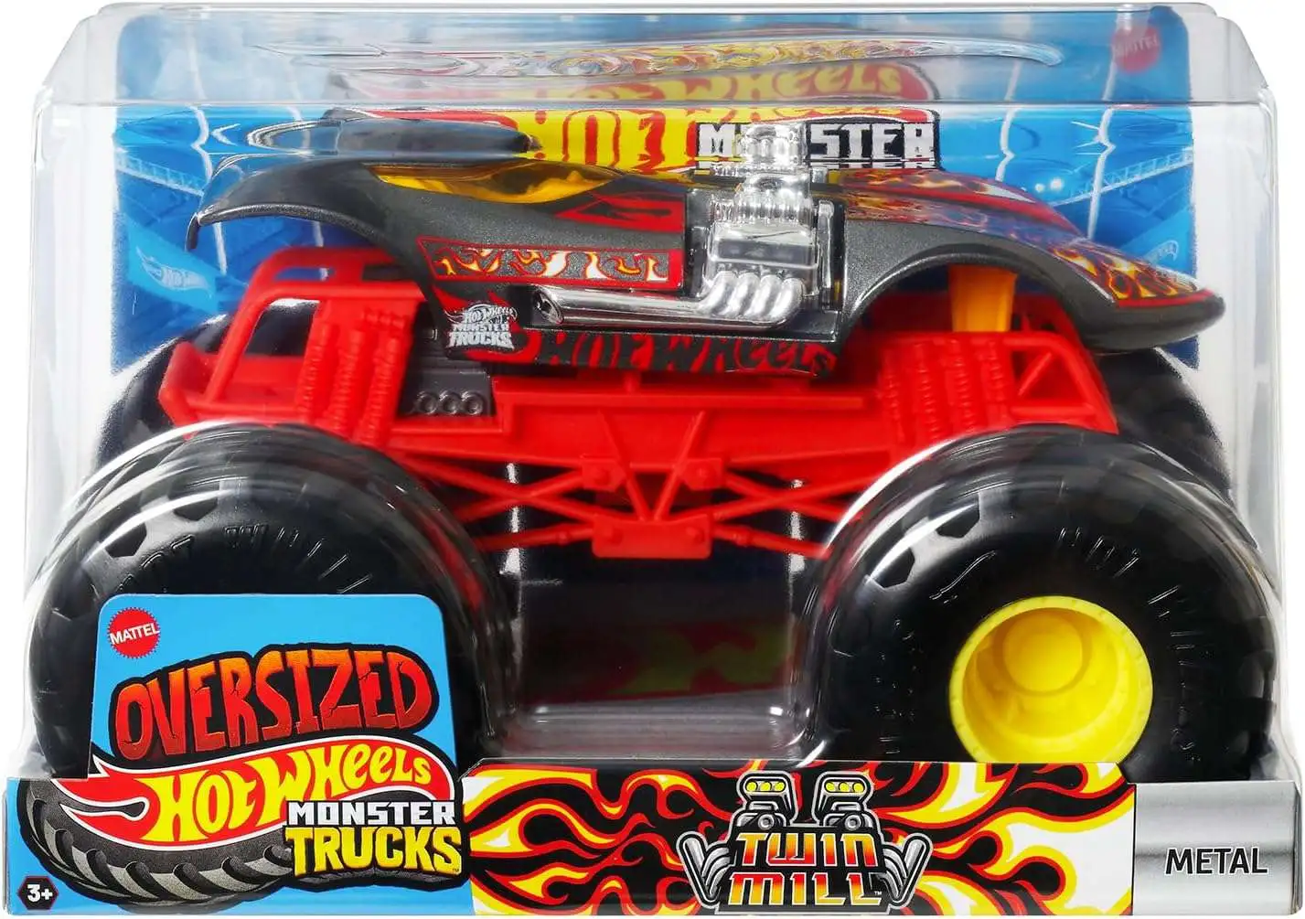 Hot Wheels Monster Trucks Oversized Twin Mill Diecast Car