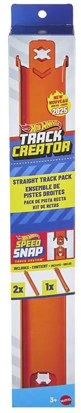 Hot Wheels Speed Snap Track Creator Straight Track Pack [Damaged Package]