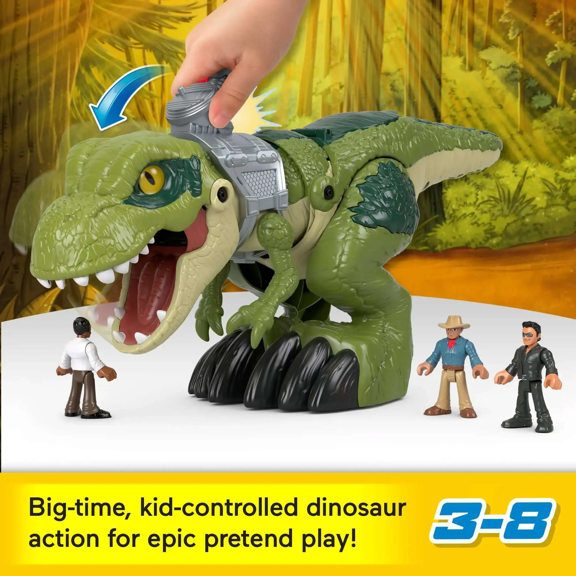 Dinosaur Mordida Feroz Imaginext Fisher Price Imaginext Jurassic - Main Image