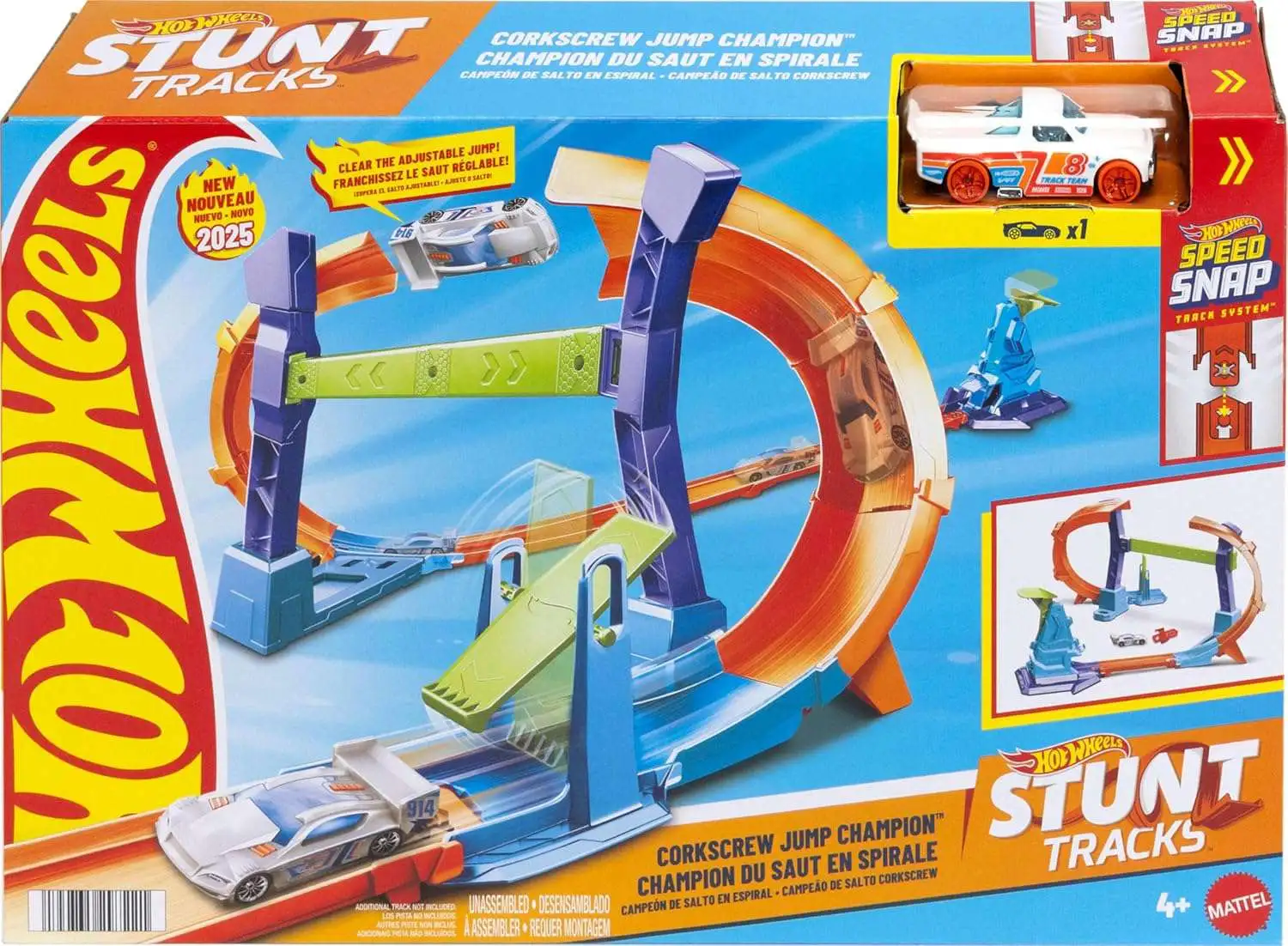 Hot Wheels – Gruppo C Fantasy – HW Track Champs 3/5 – Modello 2023, Scala 1:64, Nuovo In Scatola
