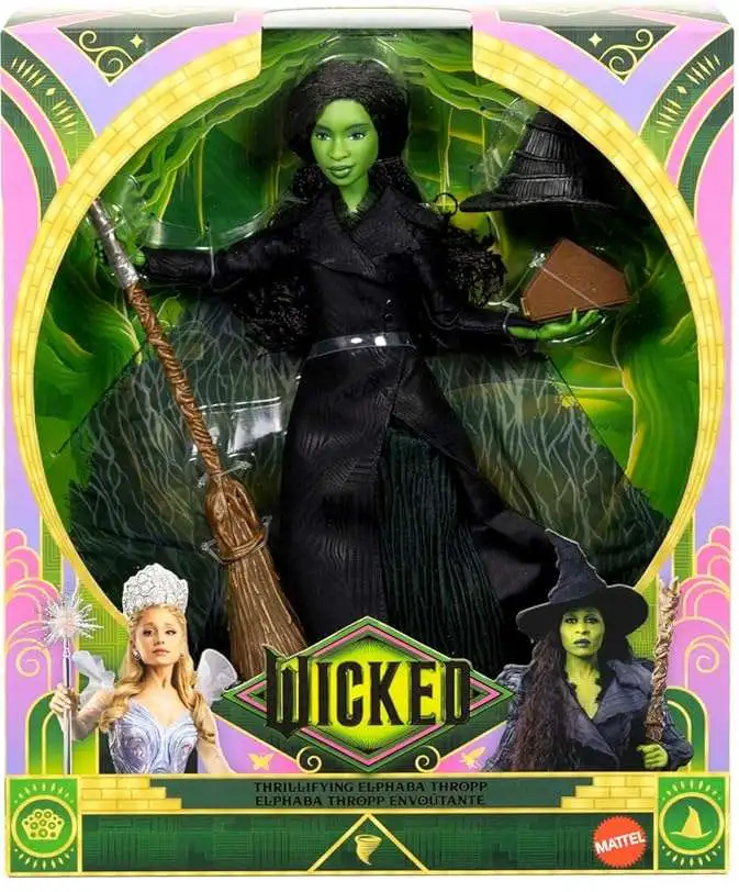 Wizard of Oz Wicked Thrillifying Elphaba Thropp Deluxe Fashion Doll
