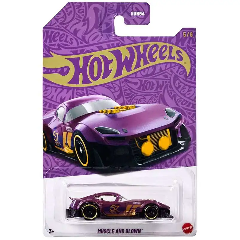 Hot Wheels 2025 Pearl & Chrome Muscle & Blown Diecast Car #5/6