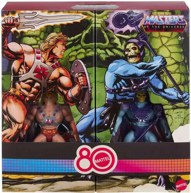 Masters of the Universe Origins actiefiguur van Skeletor, 14 cm, strijdlustig figuur om verhalen te verzinnen en in heldhaftige standen te zetten, voor kinderen van 6–10 jaar en volwassen verzamelaars