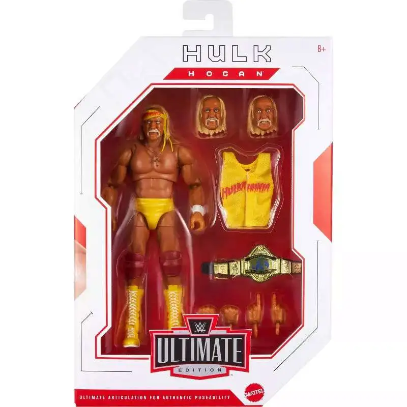 WWE Wrestling Ultimate Edition Hulk Hogan Action Figure [2025]