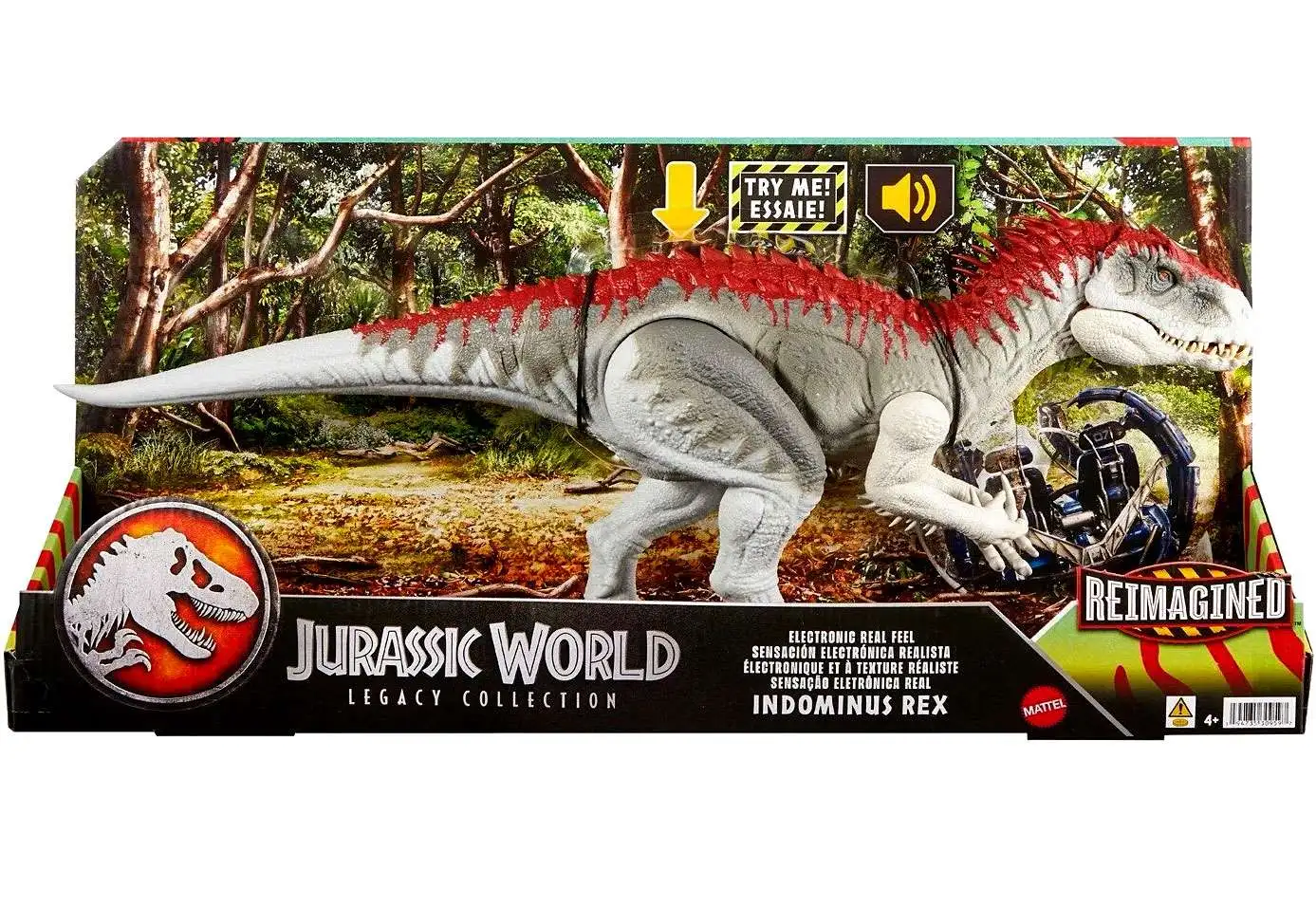 Jurassic World Legacy Collection Reimagined Indominus Rex Electronic Real Feel Action Figure