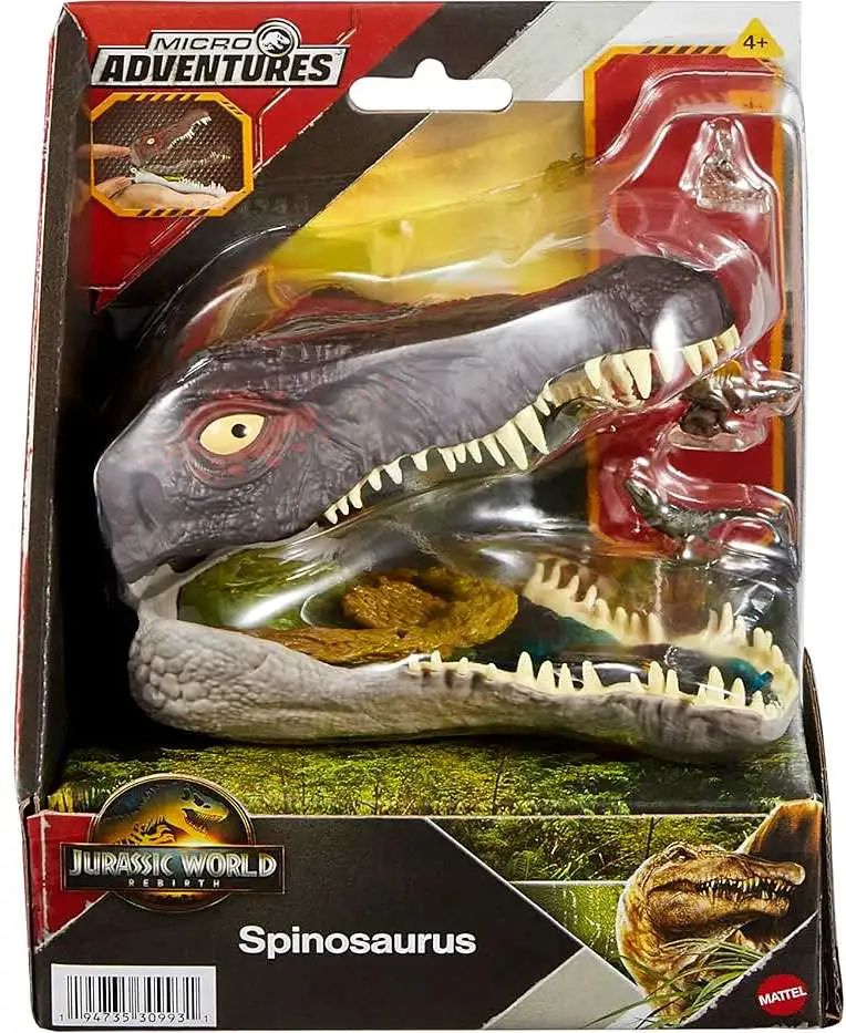Jurassic World Rebirth Micro Adventures Spinosaurus Playset