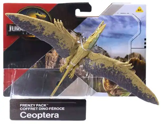 Jurassic World Rebirth Frenzy Pack Ceoptera Action Figure Mattel