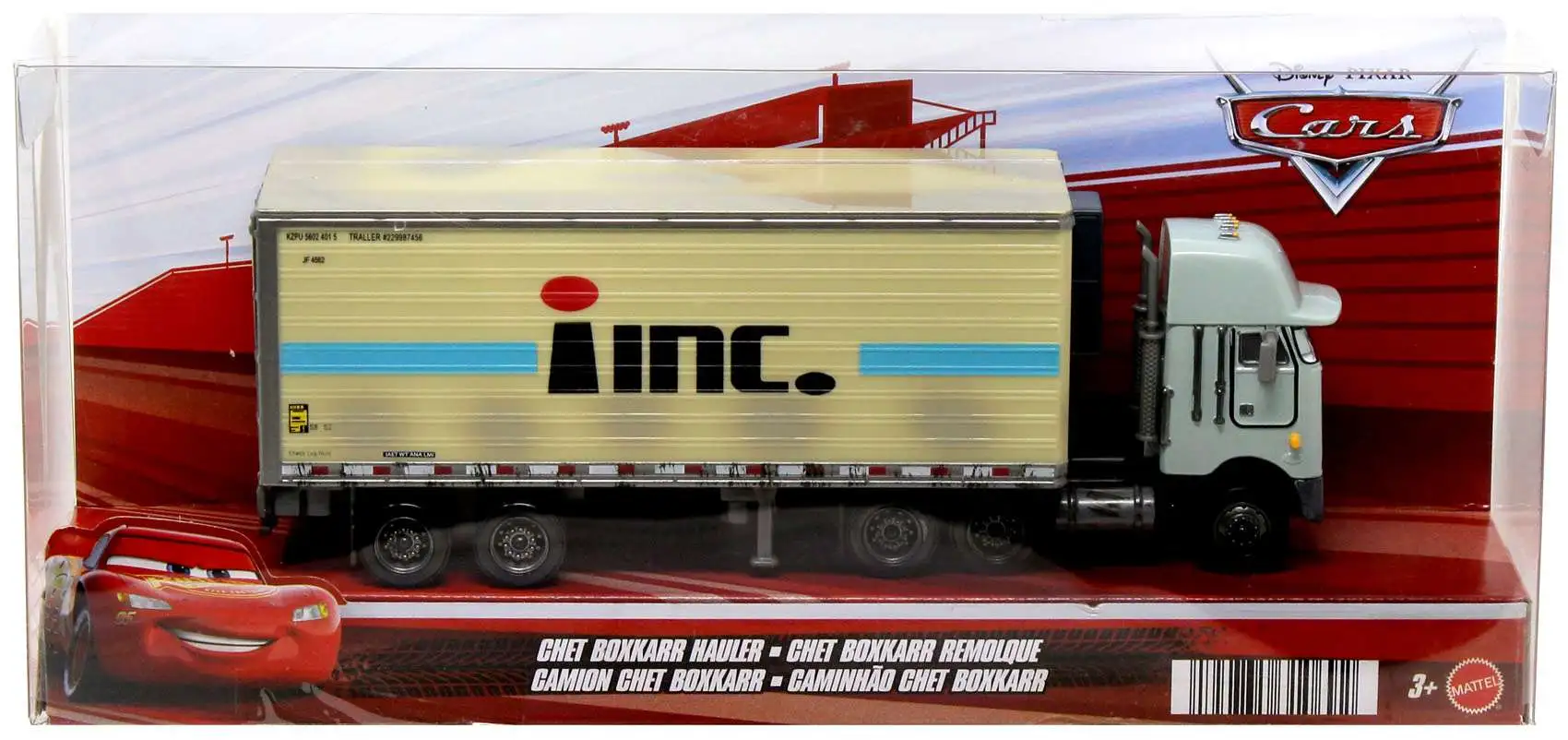 Disney Pixar Cars Cars 3 Chet Boxkarr Hauler 155 Diecast Car