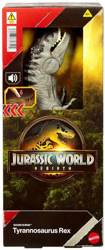 Jurassic World Rebirth Sound Surge Tyrannosaurus Rex Action Figure [Sound Surge]