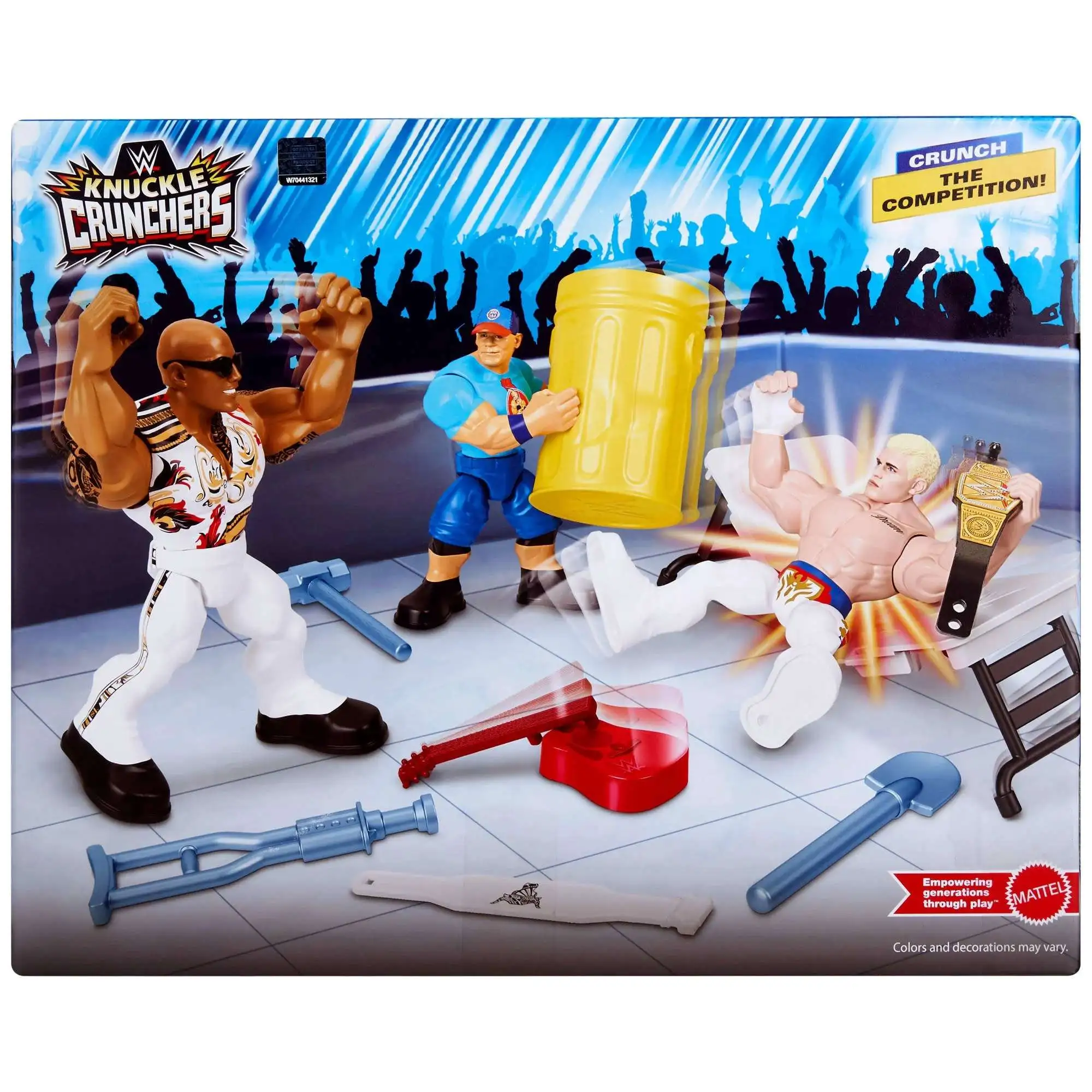 WWE Wrestling WrestleMania Knuckle Crunchers John Cena, The
