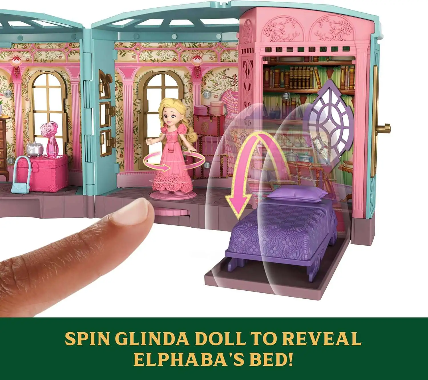 Wicked ウィキッド グリンダ Glinda 映画グッズ　プレイセット Wicked x Mattel Glinda Playset 0 TI 0त ជាសលបលដខ