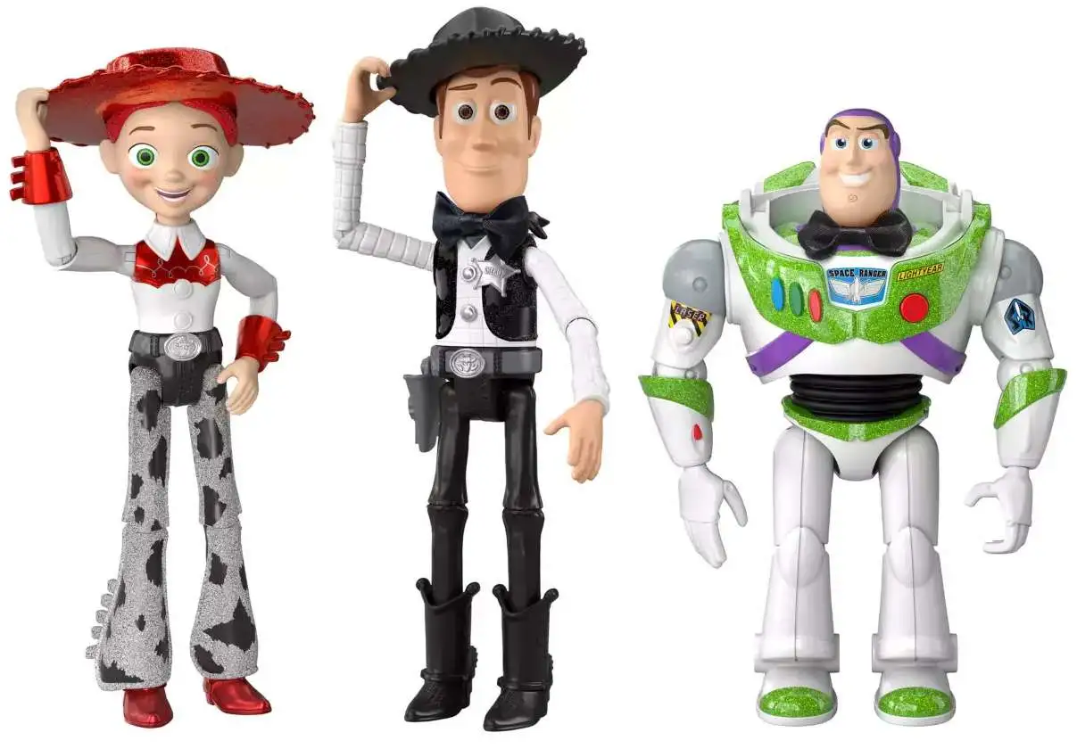 Disney Pixar Toy Story Hollywood Stars Black Tie Woody, Buzz