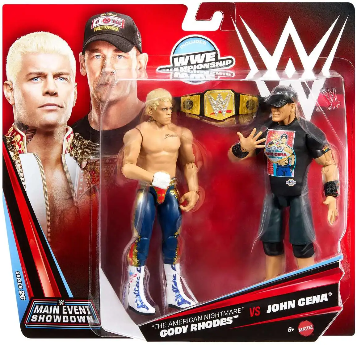 WWE Wrestling Main Event Showdown Series 26 The American Nightmare