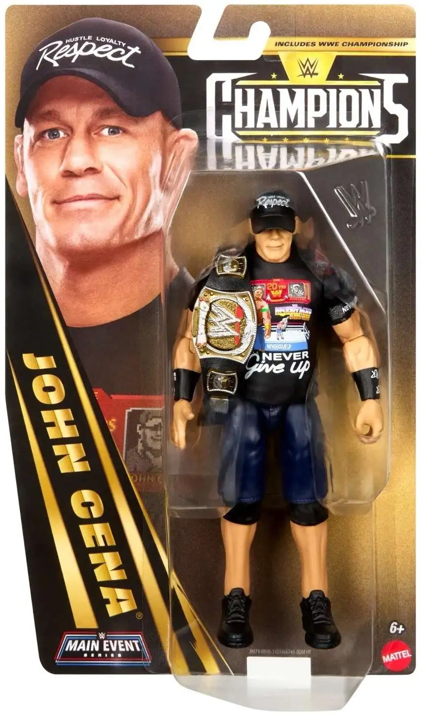 WWE Wrestling Main Event Champions John Cena Action Figure