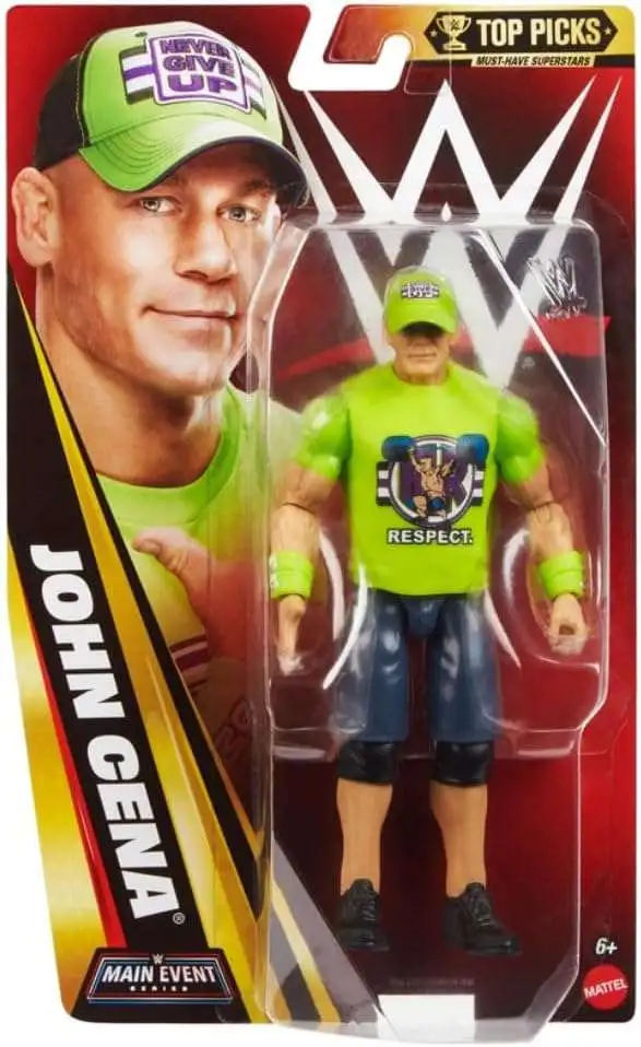 WWE Wrestling Top Picks 2026 Main Event Series John Cena Action Figure
