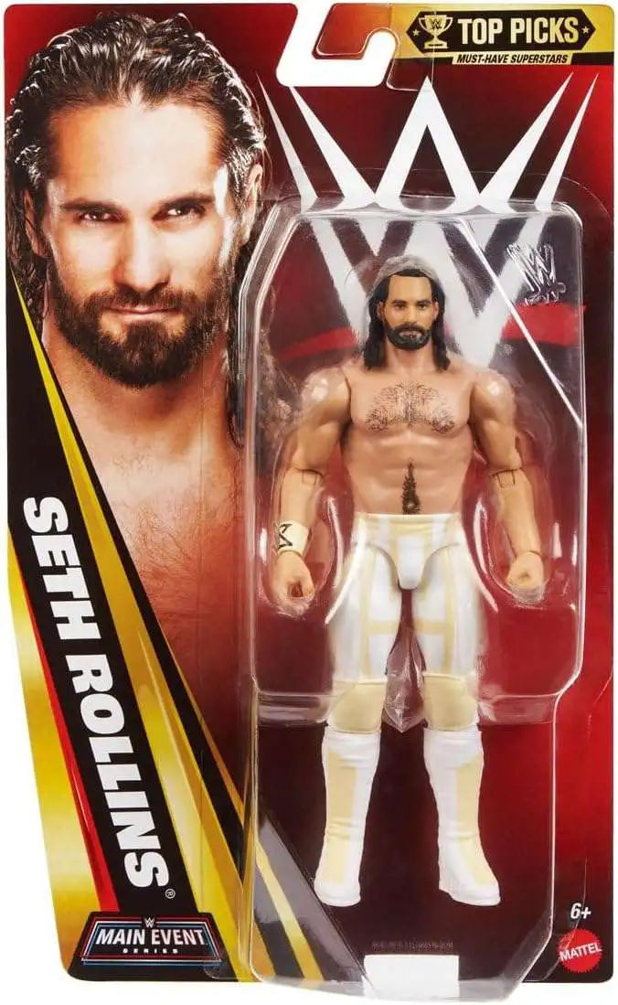 WWE Wrestling Top Picks 2026 Main Event Series Seth Rollins Action Figure