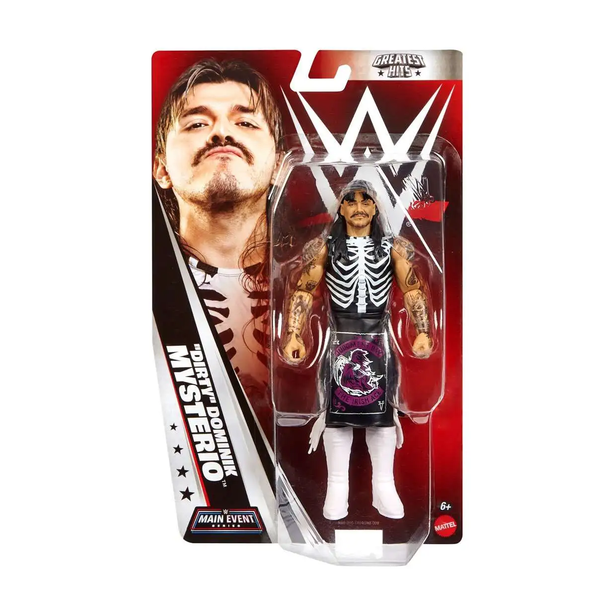 WWE Wrestling Main Event Greatest Hits 2026 "Dirty" Dominik Mysterio Action Figure