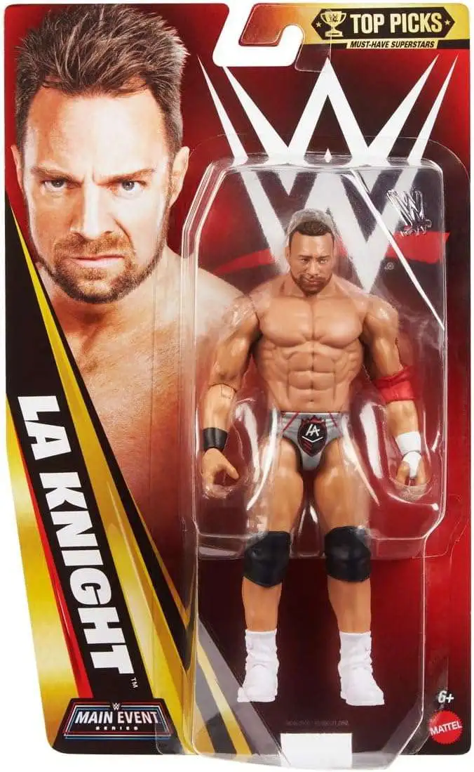 WWE Wrestling Top Picks 2026 Main Event Series LA Knight Action Figure