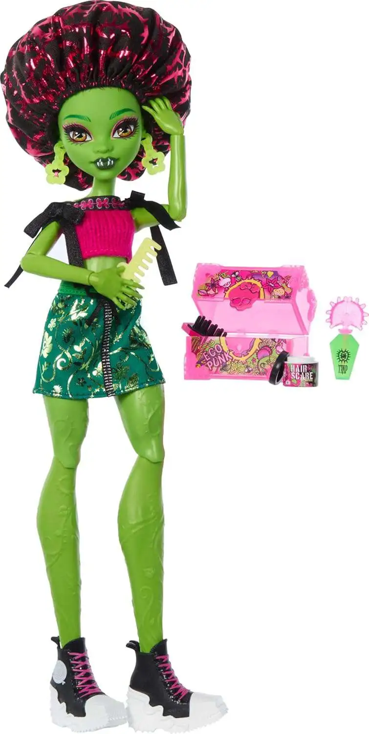Monster High Self Scare Secrets Venus McFlytrap Doll Play Set [13 Surprises!]