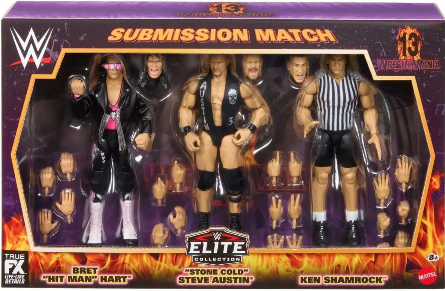 WWE Wrestling Elite Collection WrestleMania 13 Submission Match