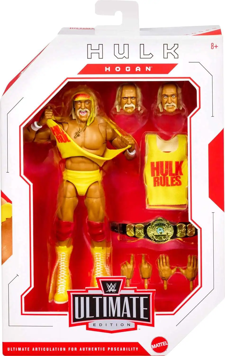 Hulk Hogan フィギュア WWE WWE Wrestling Ultimate Edition Hulk Hogan 7 Action Figure 2026