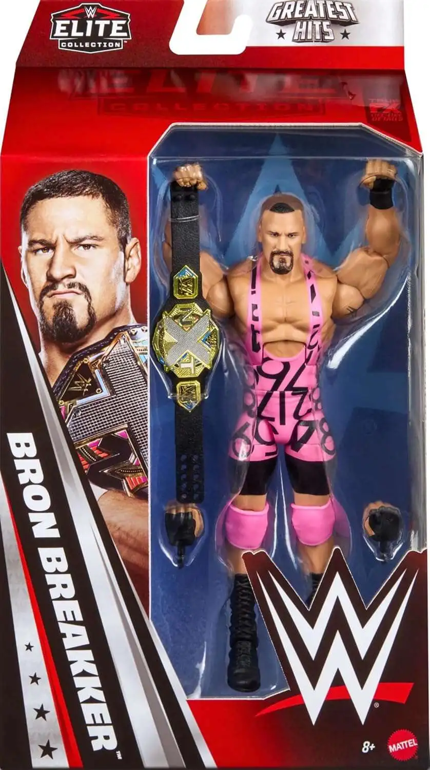 WWE Wrestling Elite Collection Greatest Hits 2026 Bron Breaker Action Figure