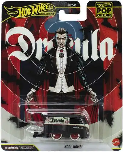 Hot Wheels Dracula Premium POP Culture Kool Kombi 164 Die Cast Car