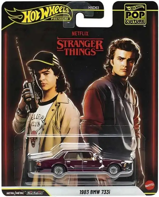 Hot Wheels Stranger Things POP Culture 1983 BMW 733i 164 Diecast