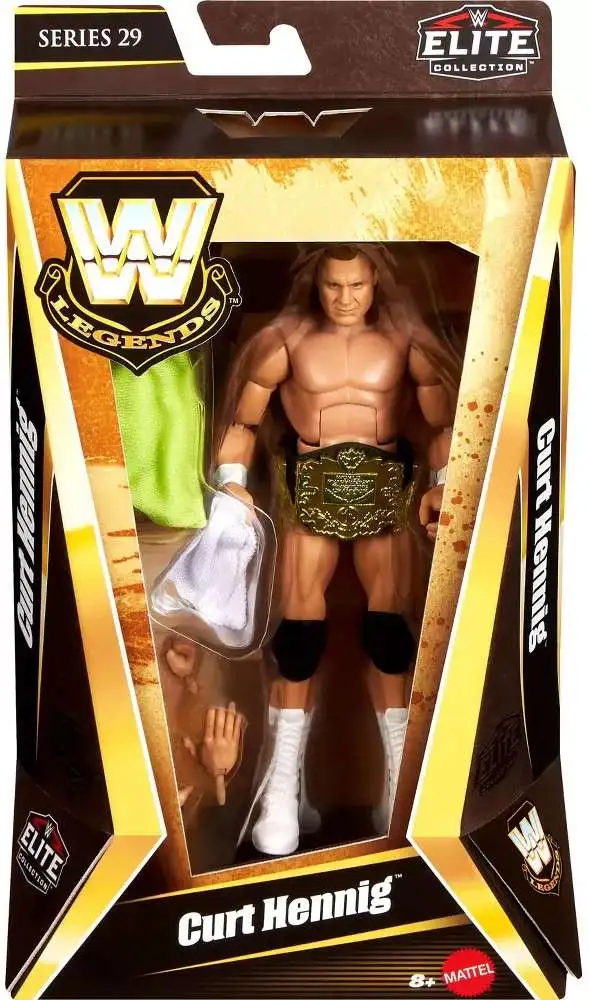 WWE Wrestling Elite Collection Legends Series 29 Curt Hennig Action Figure