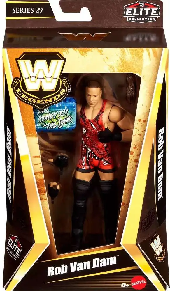 WWE Wrestling Elite Collection Legends Series 29 Rob Van Dam Action Figure