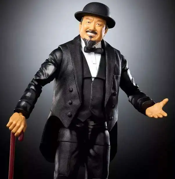 WWE Wrestling Elite Collection Legends Series 30 Mr. Fuji 7 Action