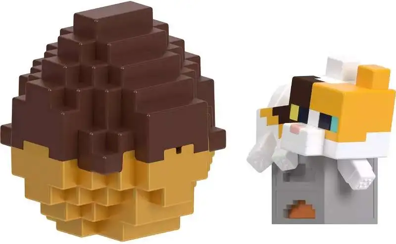 Minecraft Mini Mode Spawn Egg Cat Mini Figure