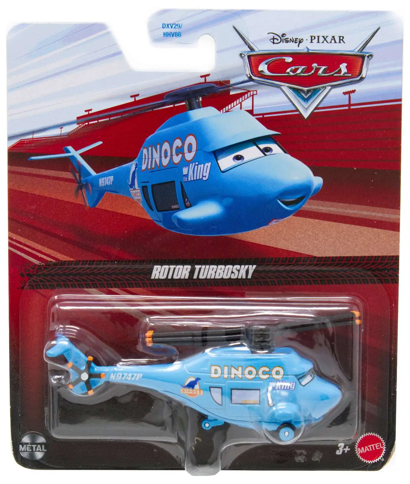 Disney / Pixar Cars Cars 3 Metal Rotor Turbosky Diecast Car