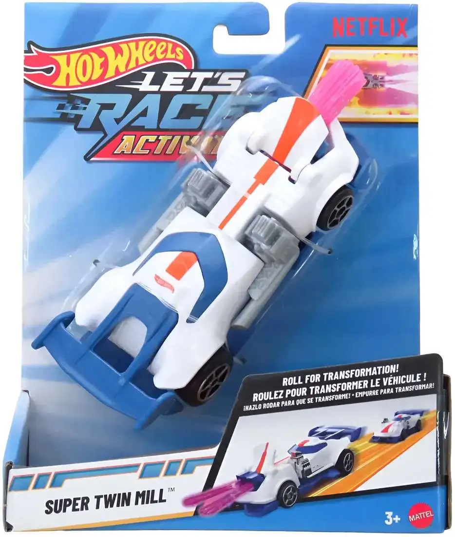Hot Wheels Let's Race Activate! Super Twin Mill Vehicle